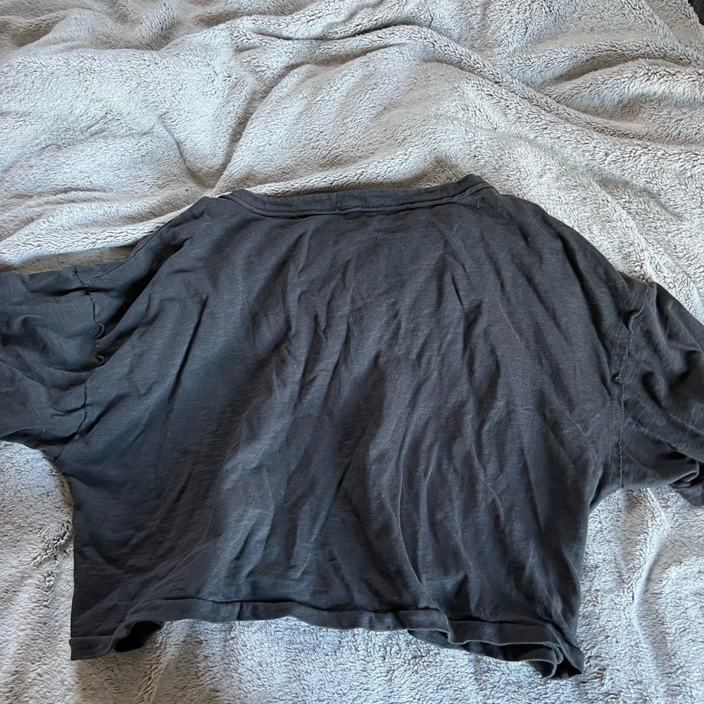 Splendid Cropped, Oversized T-Shirt
